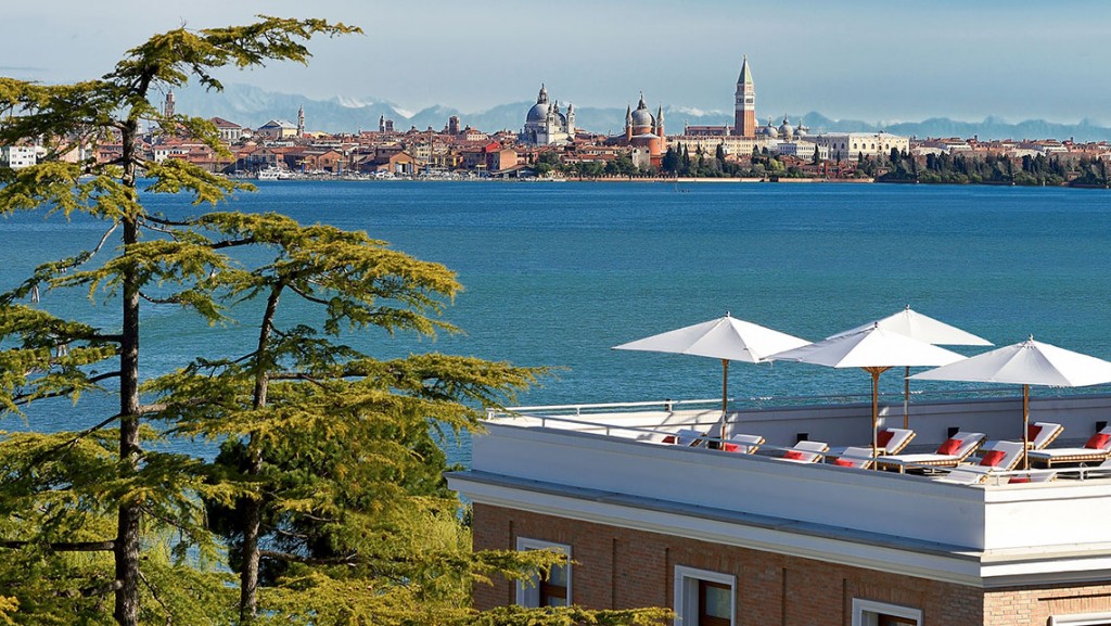 View of Venice from the terrace, JW Marriott Venice