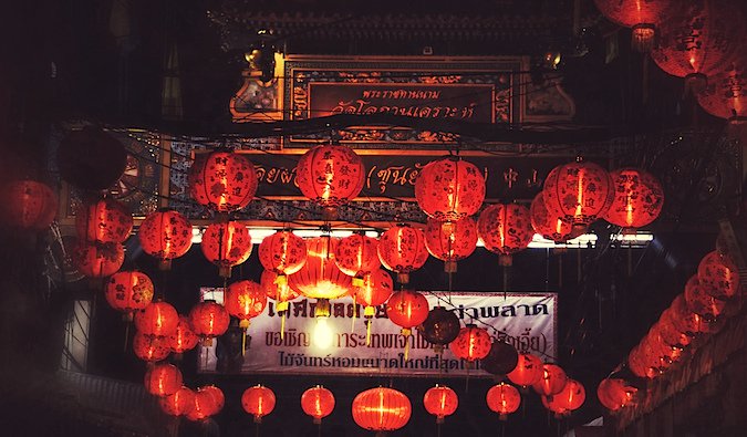 Chinatown in Thailand