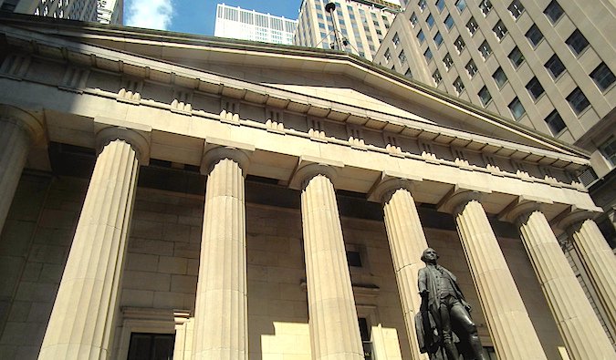 Federal Hall in NYC
