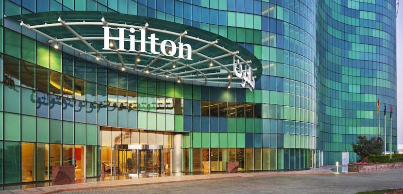 The Hilton Abu Dhabi.