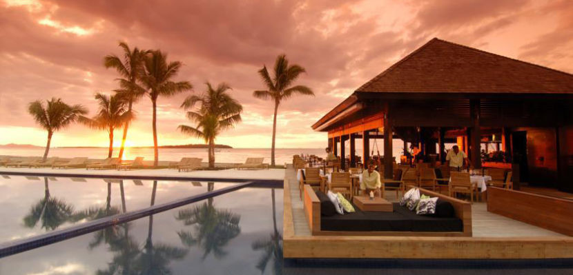 Doesn't this pool at the Hilton Fiji Beach Resort and Spa look amazing right about now?