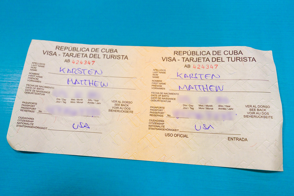 Cuban Visa for Americans