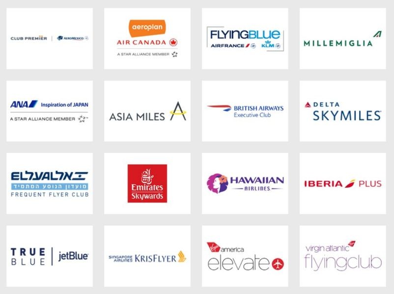 Amex's 16 other airline transfer partners.