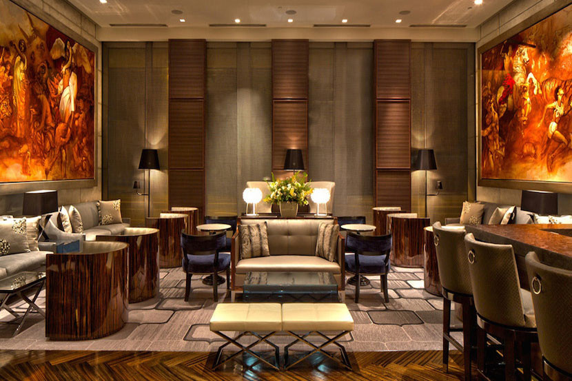 The lobby of the St. Regis San Francisco. Image courtesy of the hotel.