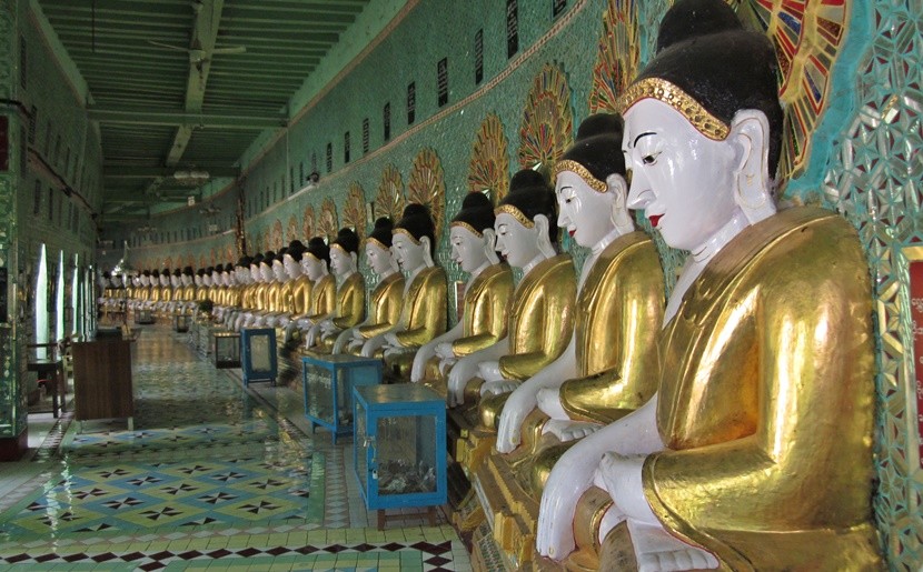 Get your fill of Buddha in Mandalay at the Sagaing Hill temples.