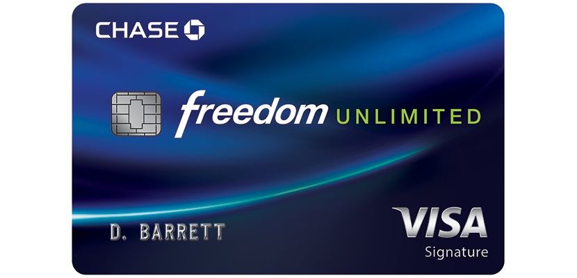 Chase introduced its new Unlimited version of the Freedom card back in March.