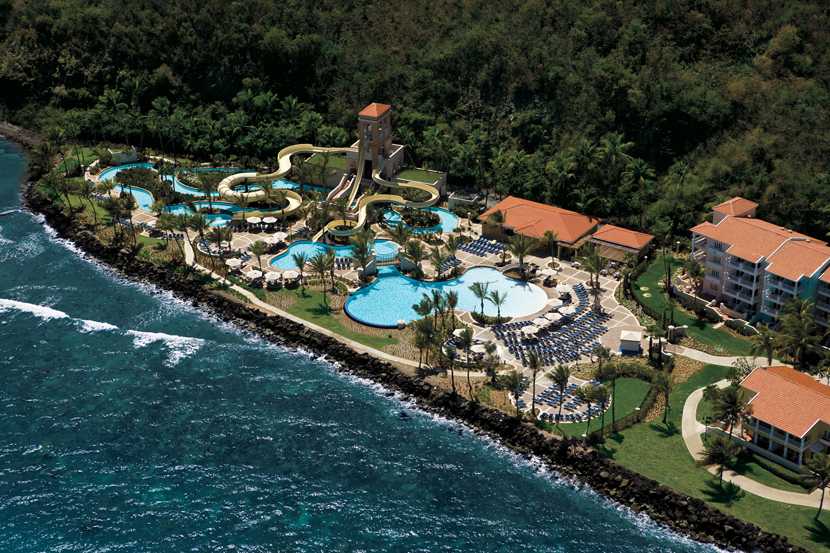 El Conquistador, A Waldorf Resort has its own water park, as well as a private island with horseback riding. (Photo courtesy of the hotel.)