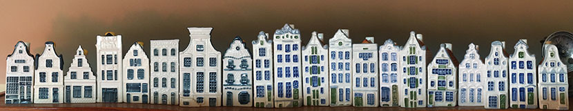 On the left, the 20th KLM house to join my family's collection.