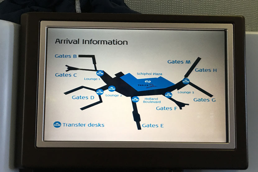 It would be nice if KLM updated this to reflect that there's only one lounge at the Amsterdam airport.
