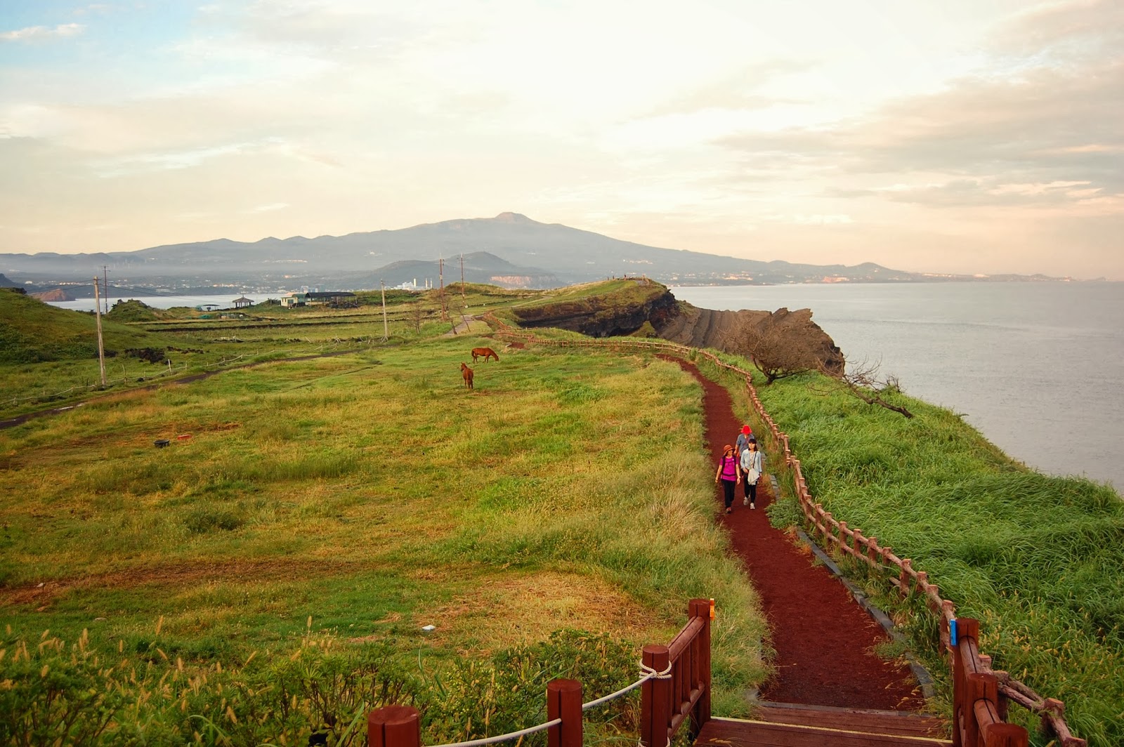The trail leads you past some of Jeju's most beautiful sites. Pic: Sauteed Happy Family