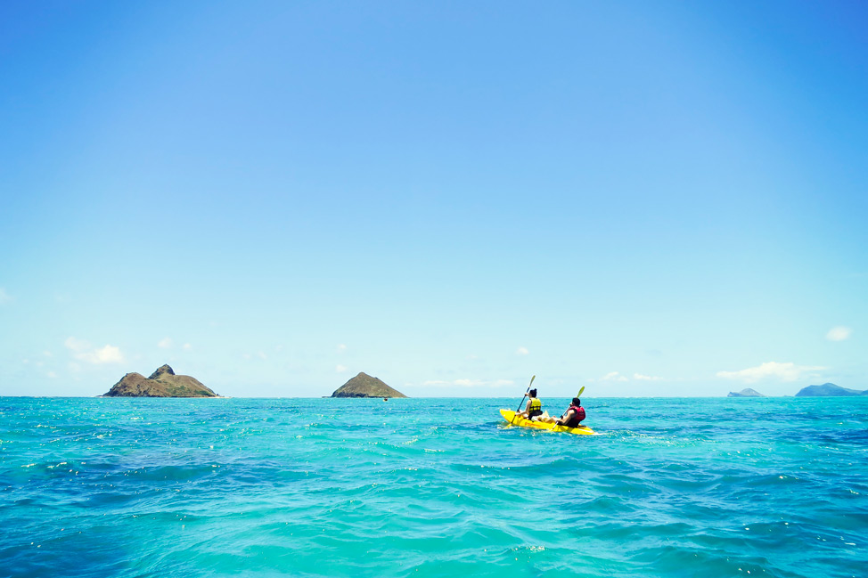 Kayaking Mokulua Islands