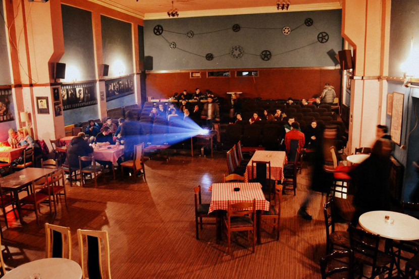 The movie theatre-meets-dance hall Kino Bosna is the place to go for beer and live music.