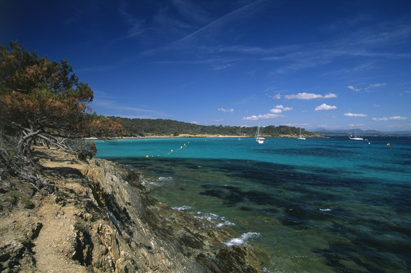 Bask on one of the beaches on the island of Porquerolles, located between Toulon and Saint Tropez. Image courtesy of Atout France/Franck Charel.