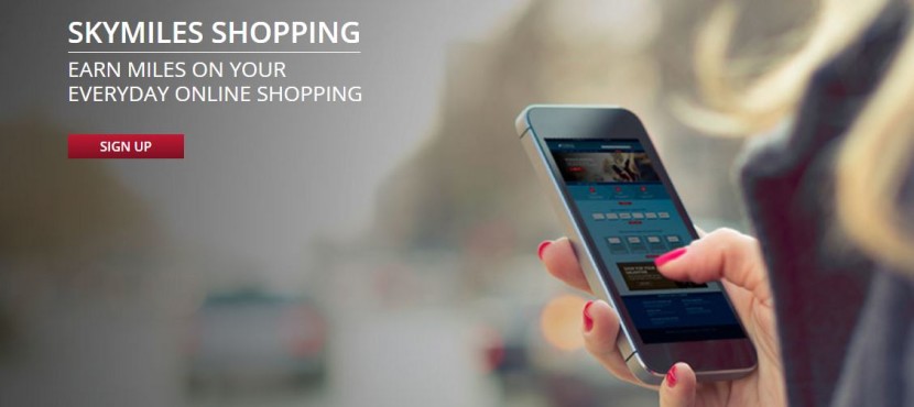 Keep a lookout for bonuses on shopping portals. Image courtesy of SkyMiles Shopping.