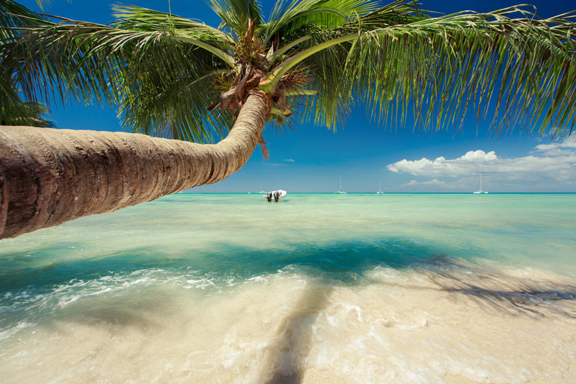 Punta Cana offers dozens of beachfront properties. Image courtesy of Shutterstock.