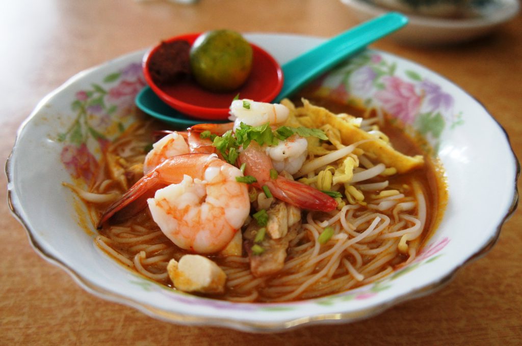 Sarawak laksa is a must-try when in Kuching. Pic: The Food Police 