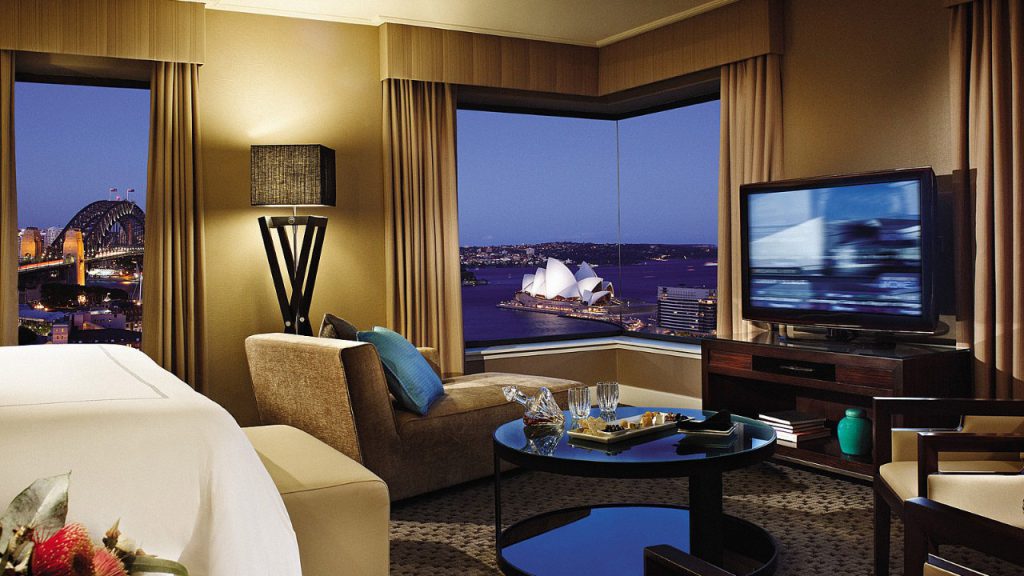 Four Seasons Hotel Sydney is strategically located by the harbor. Pic: Four Seasons 