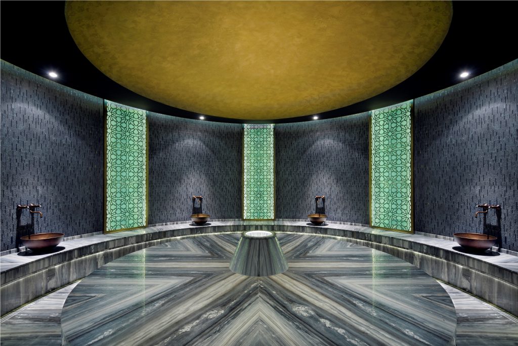 Book a session at Saray Spa, the hotel’s in-house luxury wellness center