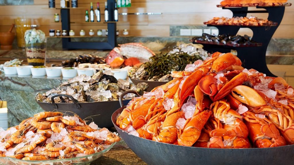 Gorge on premium seafood at Seasonal Tastes