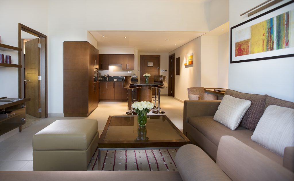 The hotel's luxurious 2 bedroom apartment