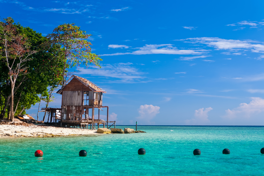 Sipadan is only a boat ride away from Mabul and is a popular dive site. Pic: CHEN WS/Shutterstock