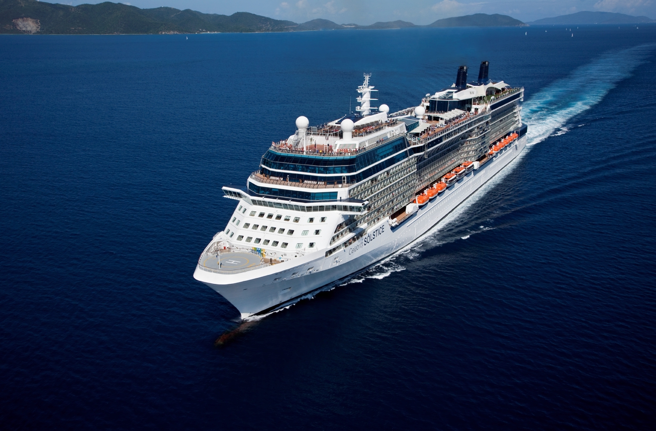 Aerial Celebrity Solstice in the Virgin Islands
Celebrity Solstice - Celebrity Cruises