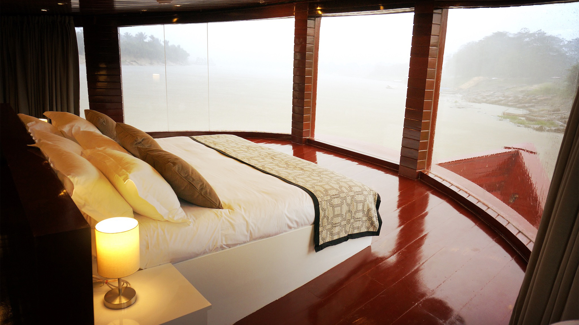 A suite onboard the newly launched Amazonas.