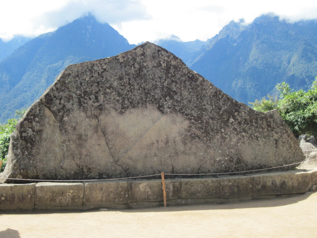 Sacred Rock Machu Picchu