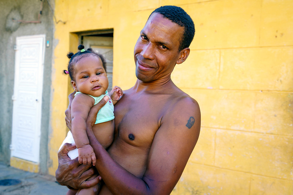 Meeting locals in Trinidad Cuba