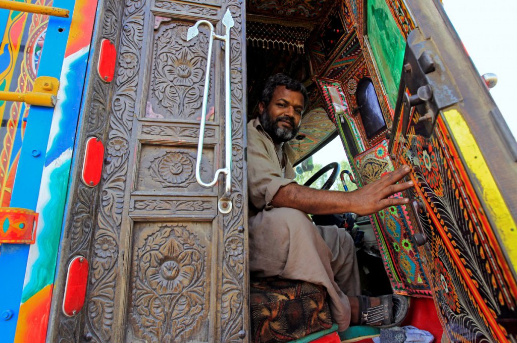 In pictures: Trucks in Pakistan adopt colorful makeover  In pictures: Trucks in Pakistan adopt colorful makeover  In pictures: Trucks in Pakistan adopt colorful makeover  In pictures: Trucks in Pakistan adopt colorful makeover  