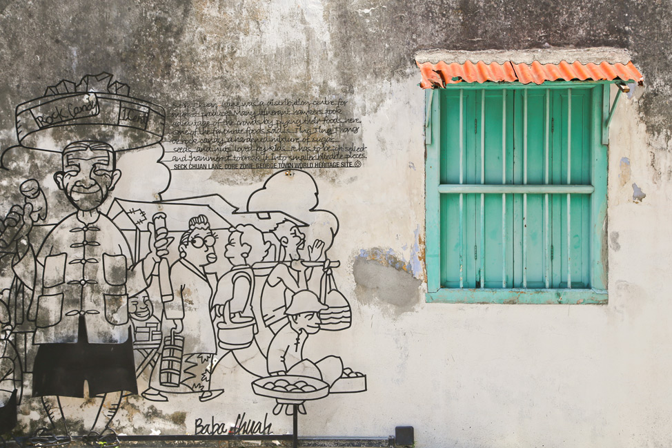 Penang Street Art Travel Blog Post