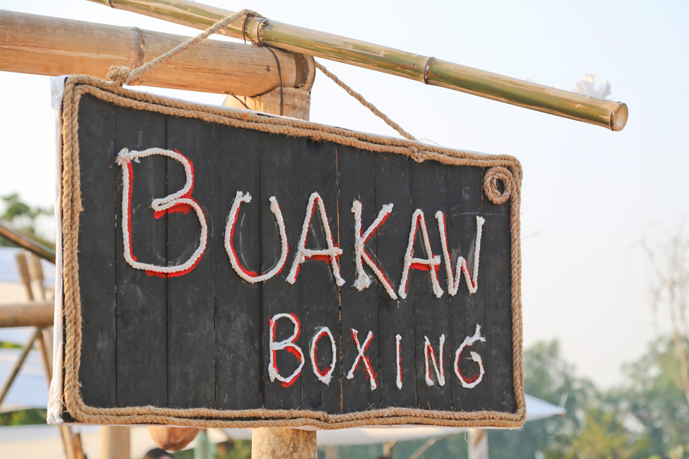 Buakaw Boxing at Wonderfruit