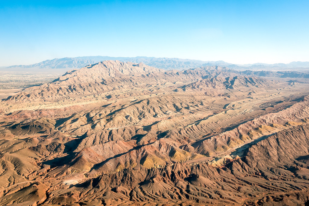 Nevada Desert via Helicopter