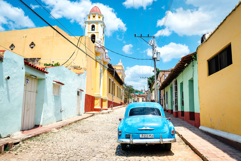 Trinidad Streets in Cuba