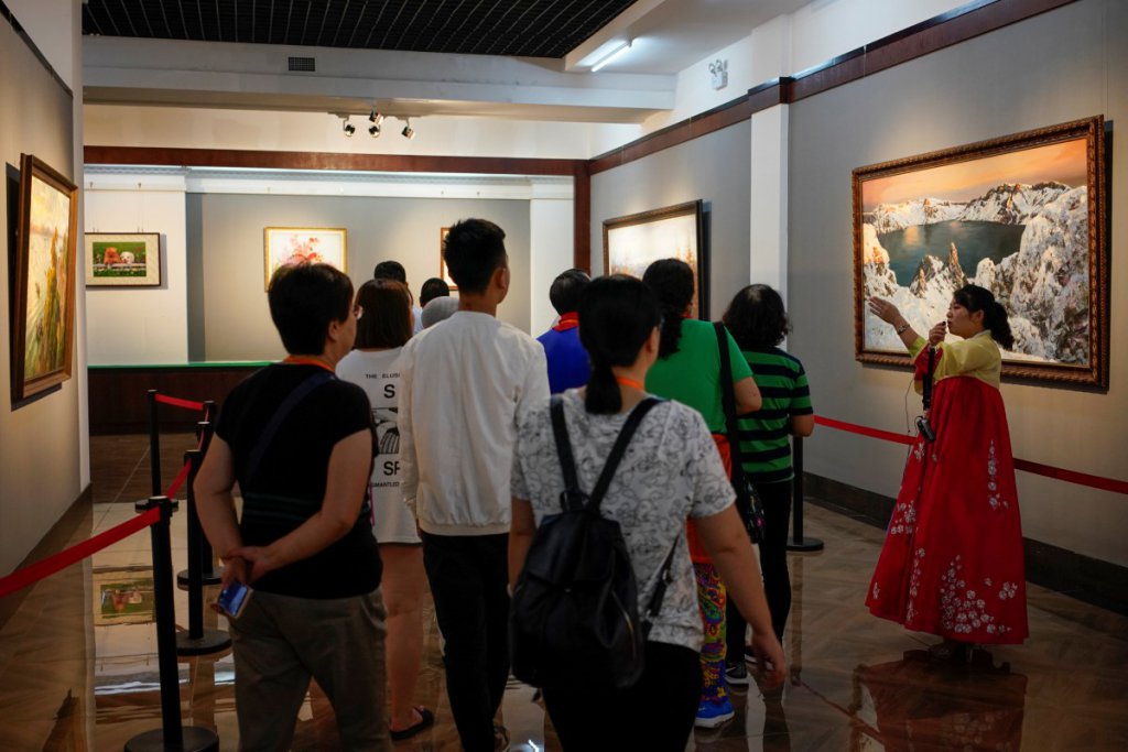 North Korea is selling art to overseas buyers  