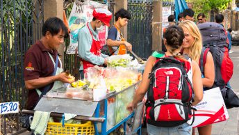 thailand, foreigners, hawkers