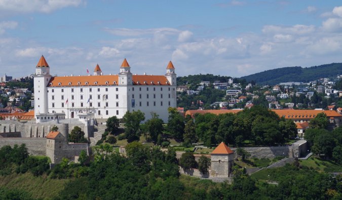 A view of Bratislava
