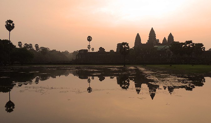 Angkor Wat, Cambodia, temples, Ta Phrom and Angkor Thom, Southeast Asia