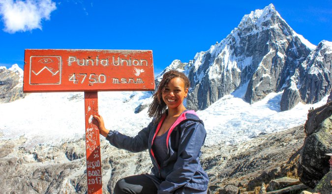 Heather in Peru