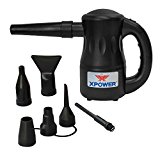 XPOWER A-2 Airrow Pro Multi-Use Electric Computer Duster Dryer Air Pump Blower - Black