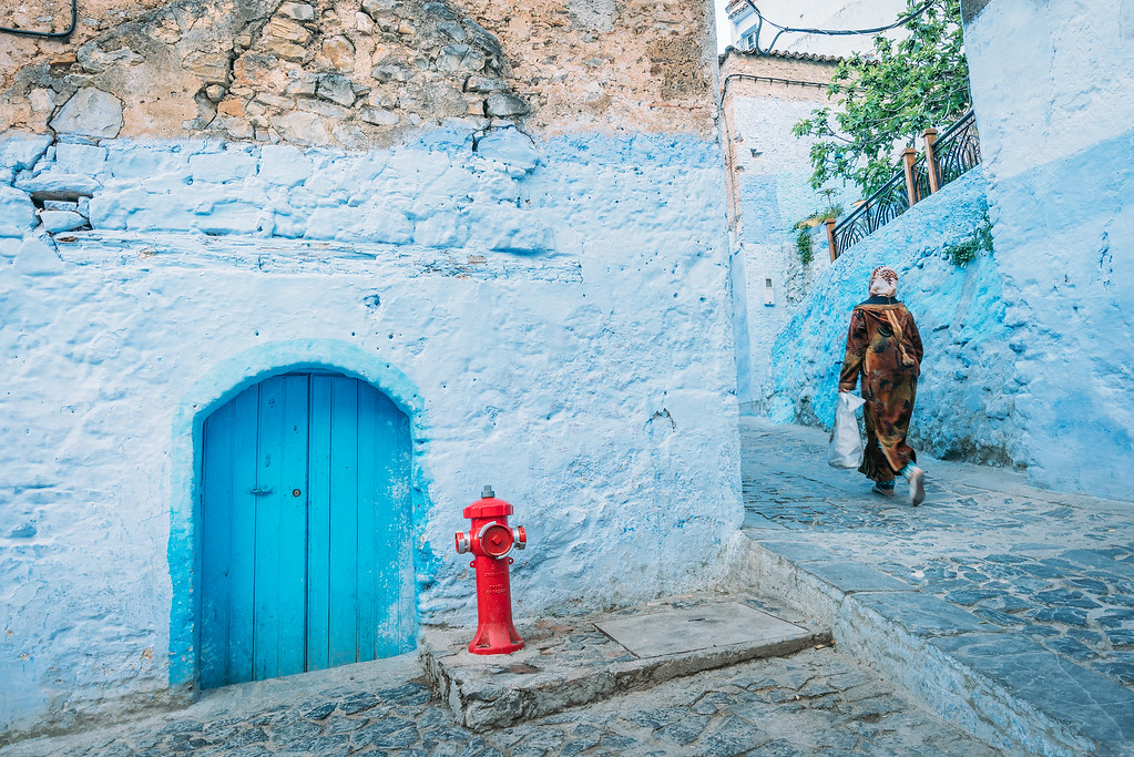 Chefchaouen Morocco Streets